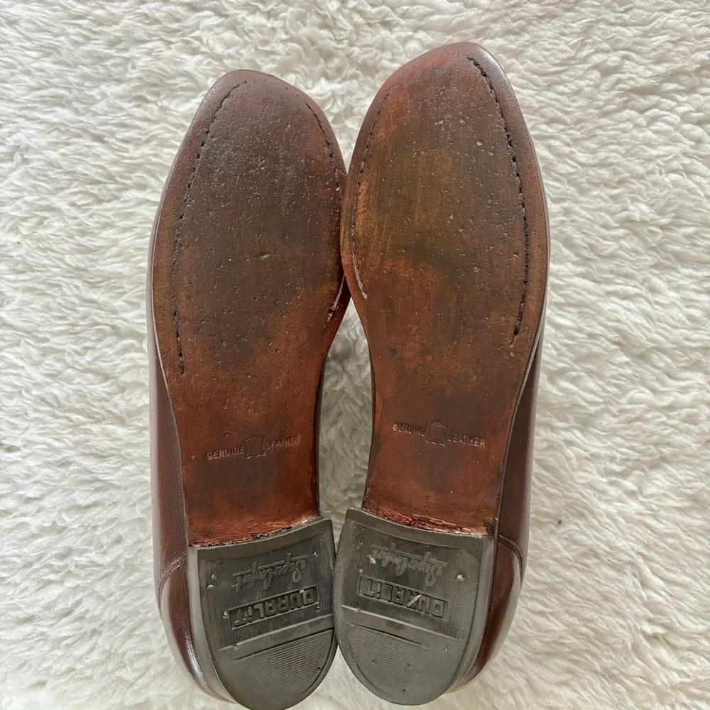Florsheim Rich Brown Leather Slip-On/Loafers Men’s Shoes size 10.5 B